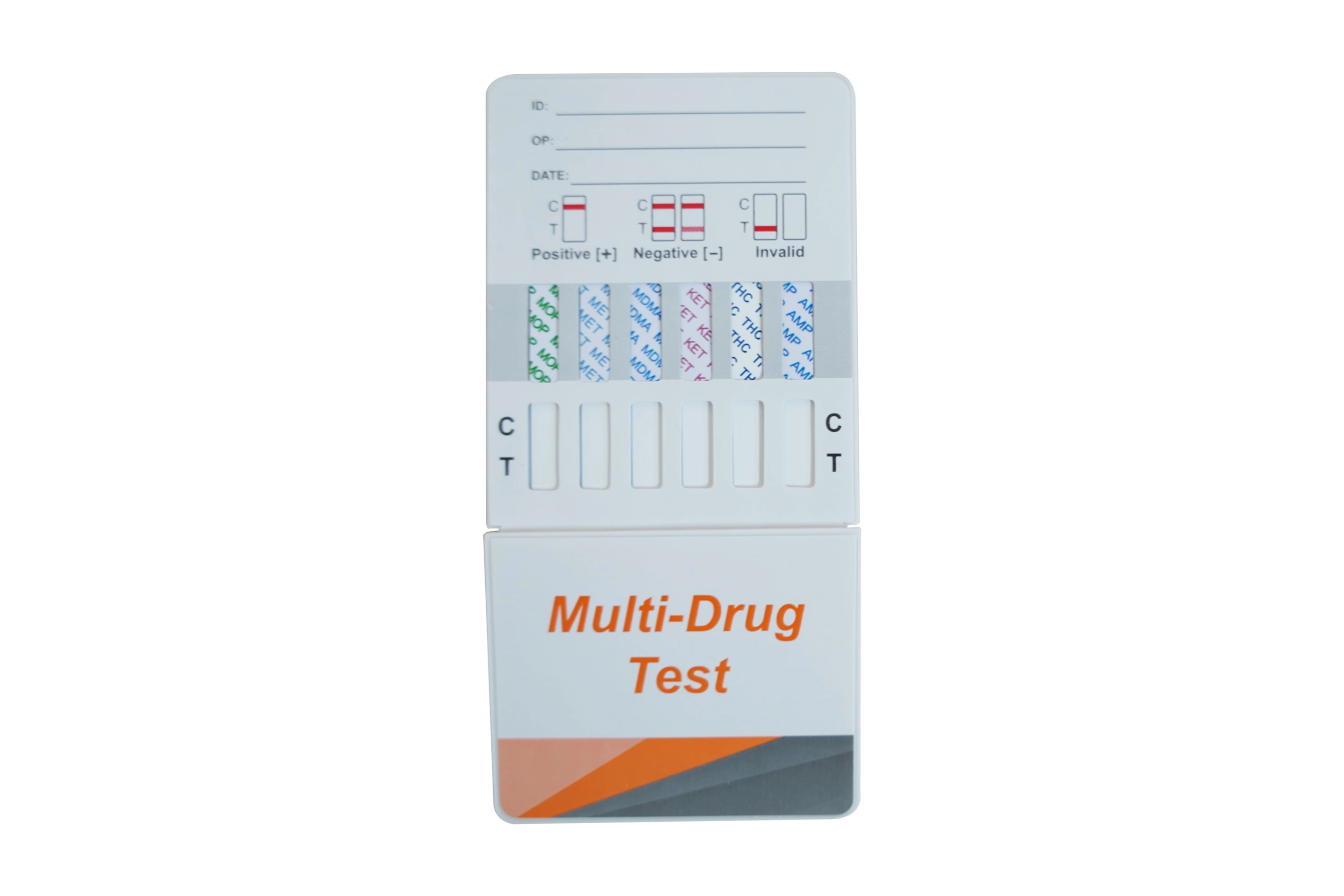 Тест Clungene One Step Doa Urine Multi-Drug 6 Drugs Test (COC/AMP/MET/THC/Mop/BZO) С CE