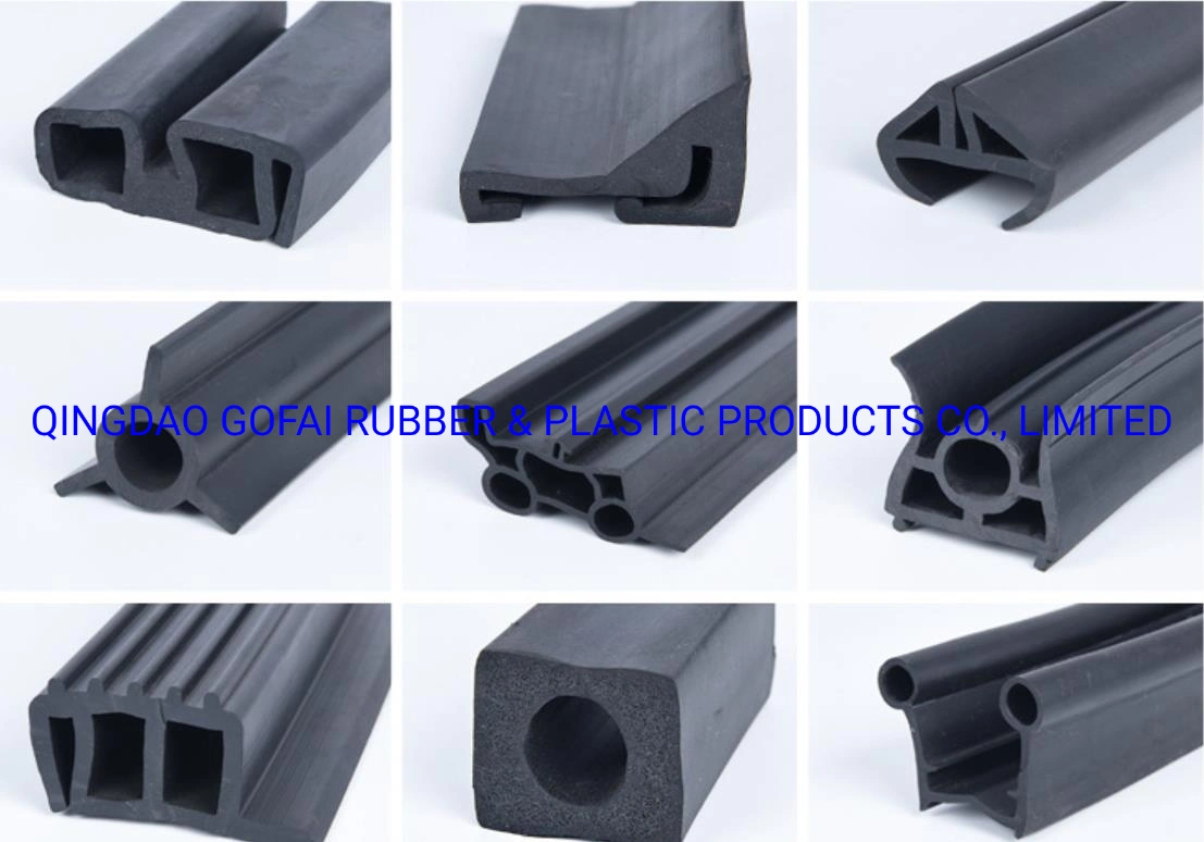 Custom T-Shape EPDM Extrusion Rubber Sealing Strip for Solar Photovoltaic Panel Seal