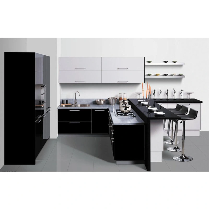 Modern Acrylic Kitchen Design Unit Cabinet Door Modular Lacquer Kitchen Cabinet