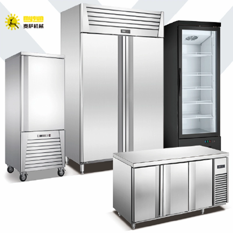 4 Door Upright Freezer Manufacturer/Commercial Refrigerator and Freezer