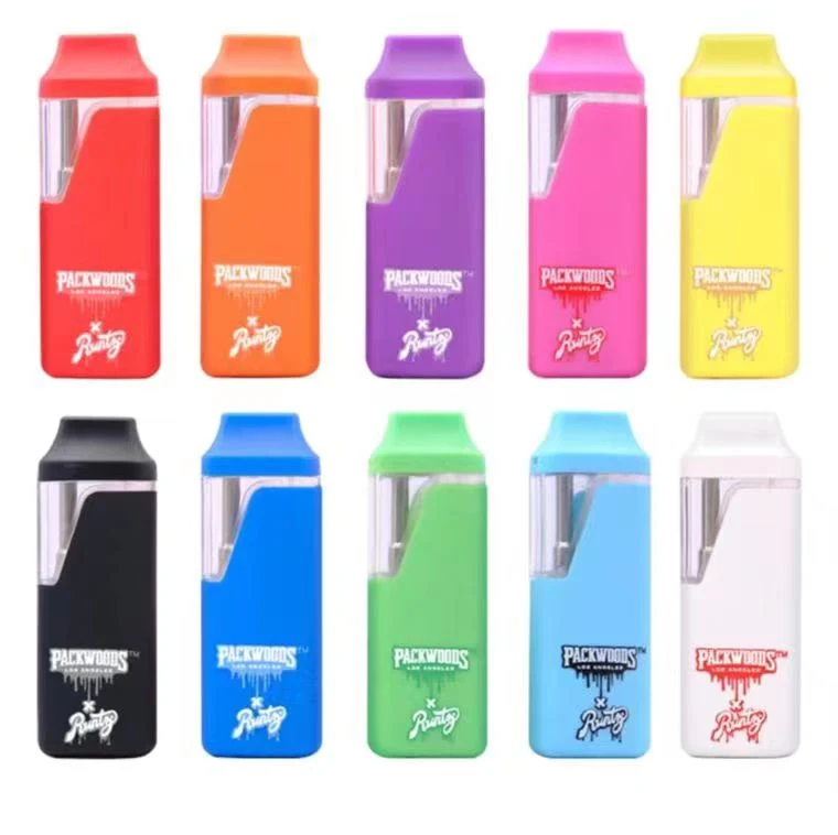 Venta al por mayor Packwoods y Runtz Packwood desechable VAPE Pens 1ml Pod 380mAh batería recargable vacía VAPE cartucho Pod Kit