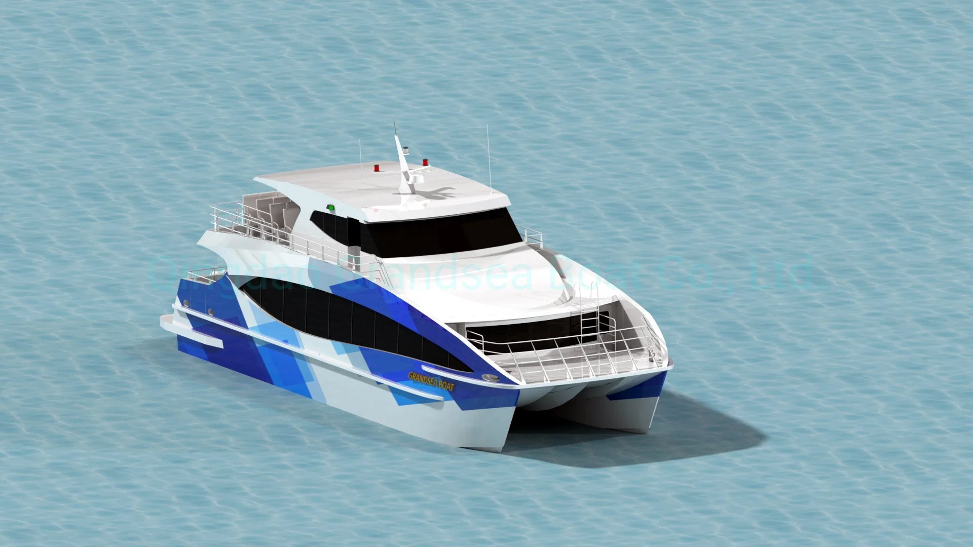 Ferry de catamarán de pasajeros de aluminio de 20 metros y 67 pies chino en venta en Filipinas.