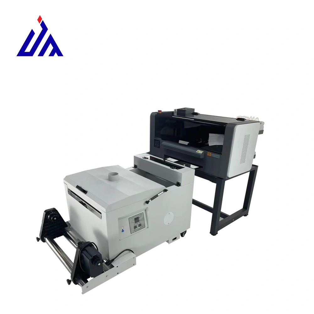 Dtf directo a la mascota de la impresora rollos de película con la transferencia de calor agitando la máquina de polvo