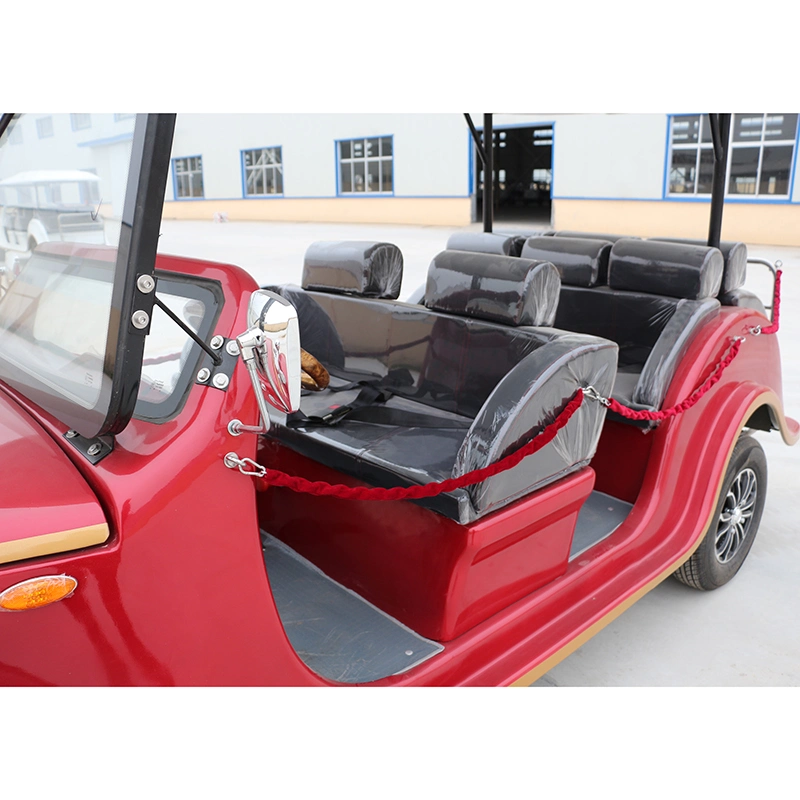 China Customized Wholesale/Supplier 8 Passengers Elegant Design Resorts Antique Electric Sightseeing Car