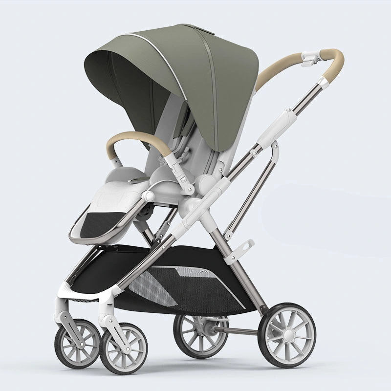 New Baby Stroller Can Sit and Lie Light Baby Stroller Walking Baby Stroller Folding High Landscape for Travel