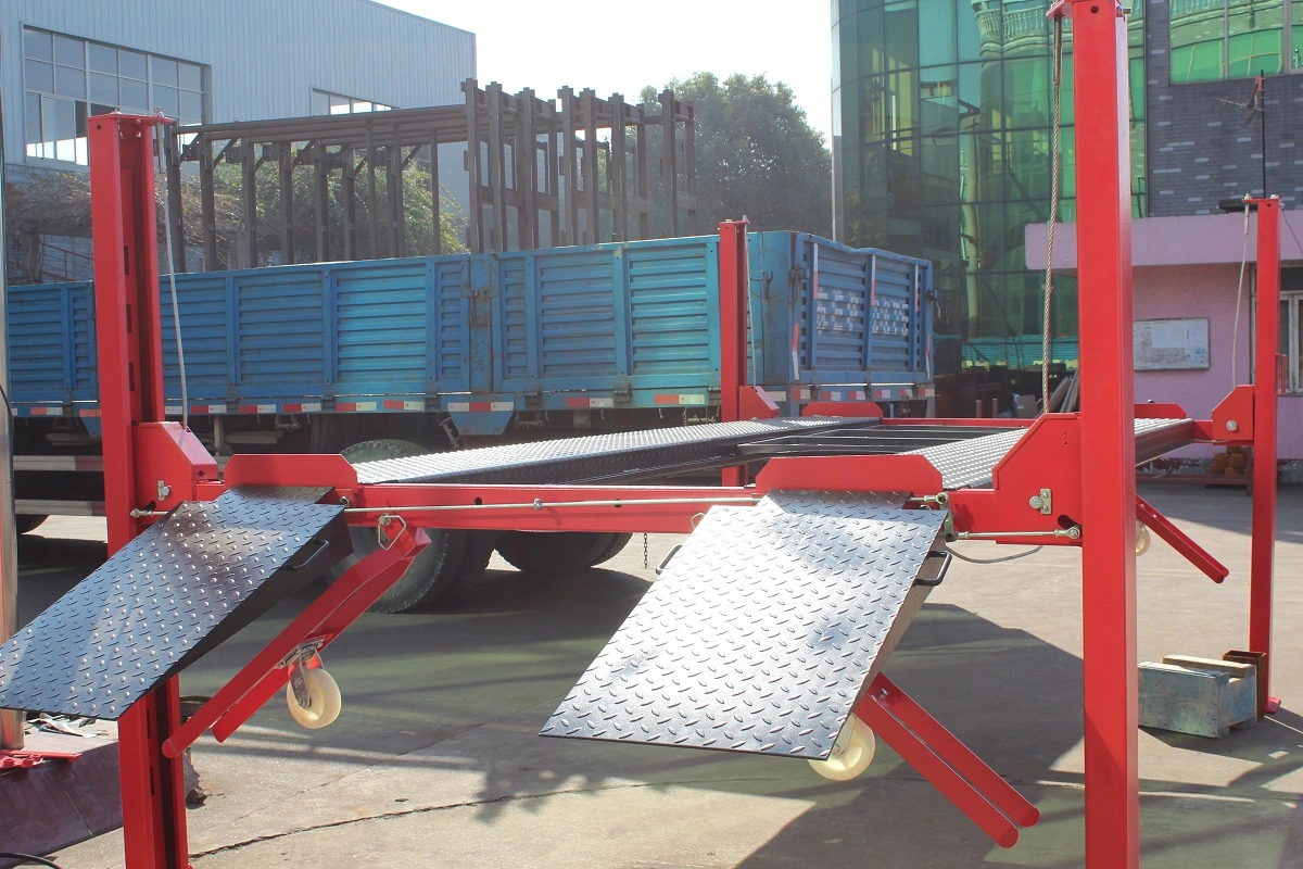 Hydraulic Vehicle Lift 4 Post Parking Lift /4200mm Runway for Sale (SS-CLA4T36)