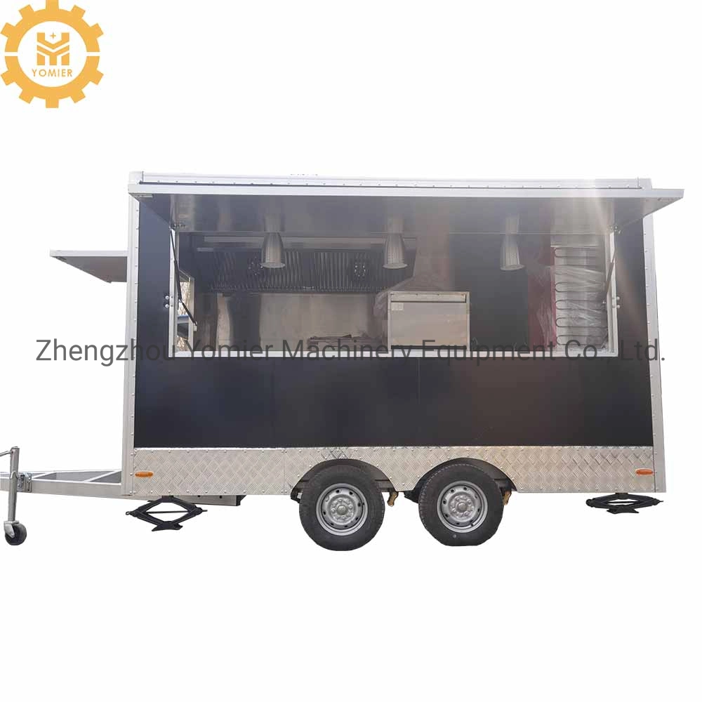 China Mobile Towable Ice Cream Beverage Vending Food Truck