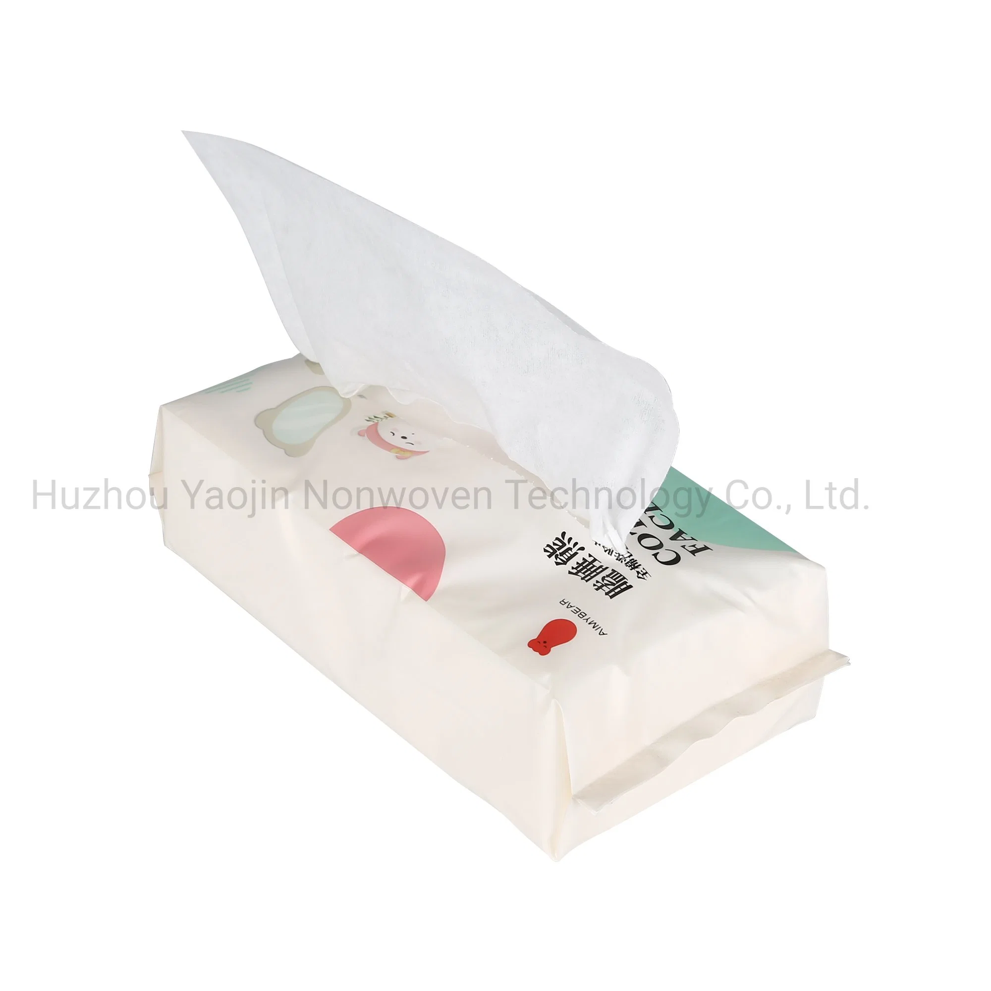 China Disposable Cotton Tissue Dry Wet Facial Towel Wholesale/Supplier Price Natural Cotton Tissue Supplier