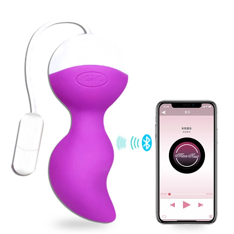 Vibrators Egg G-Spot Stimulator Silicone Vibrating Vagina Balls Mute Waterproof APP Smart Vibrator for Woman Masturbating