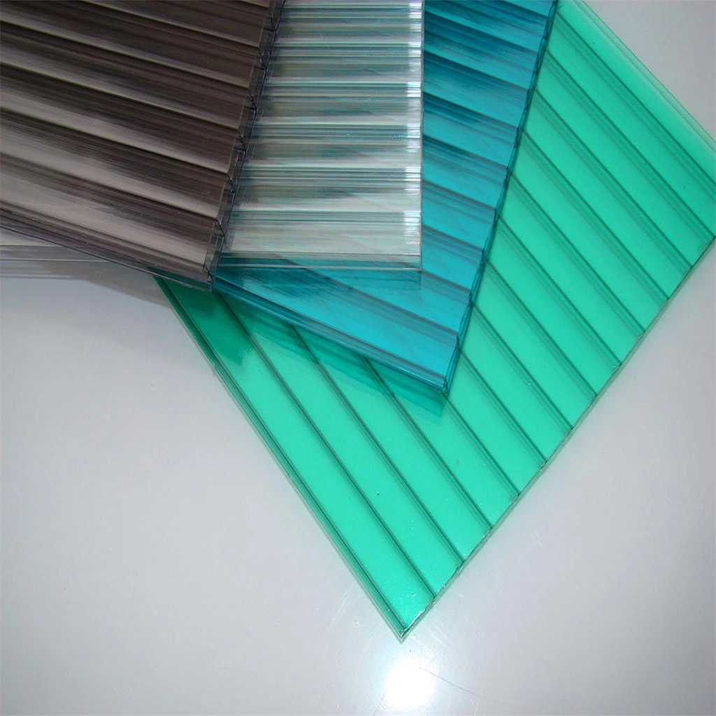 Factory Price Excellent Impact Resistance Twinwall Hollow Polycarbonate Plastic Wall Panels