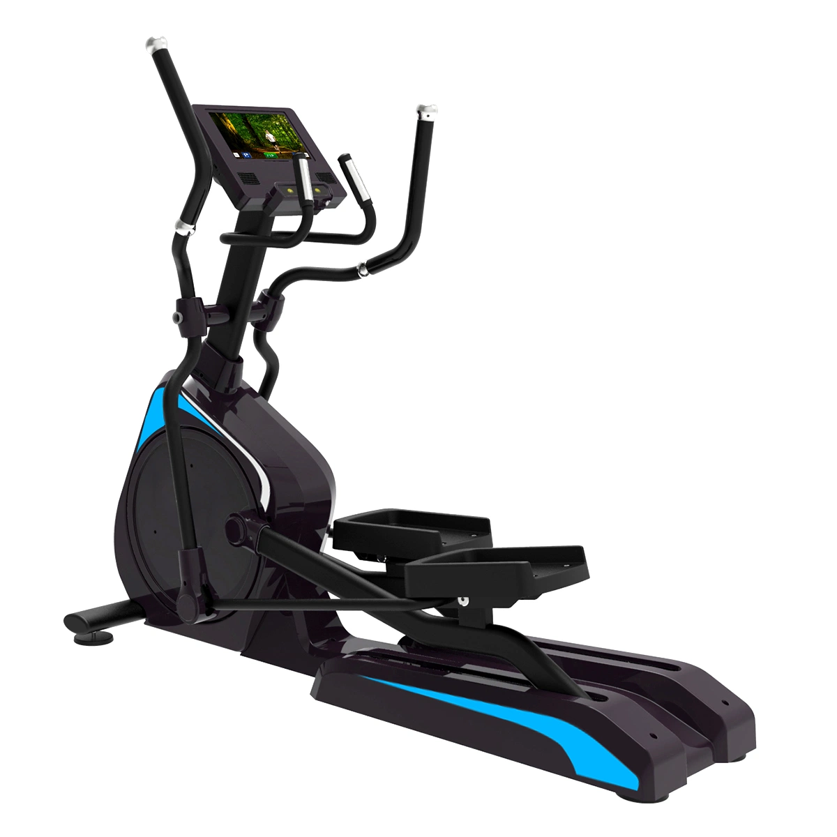 TZ Fitness Commercial Gym Equipment Großhandel Elliptisches Fahrrad mit Touch Angezeigt