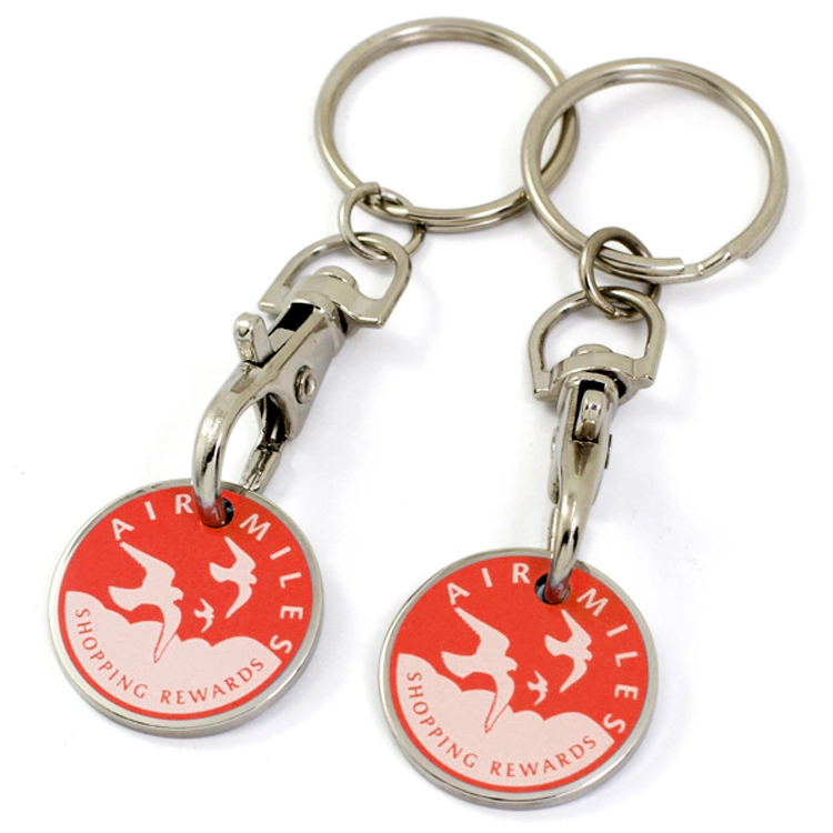 Wholesale/Supplier Promotion Iterms Caddy Canadian Trove Review Car Auto Custom Iron Metal UK Shopping Trolley Cart Token Coin Keychain