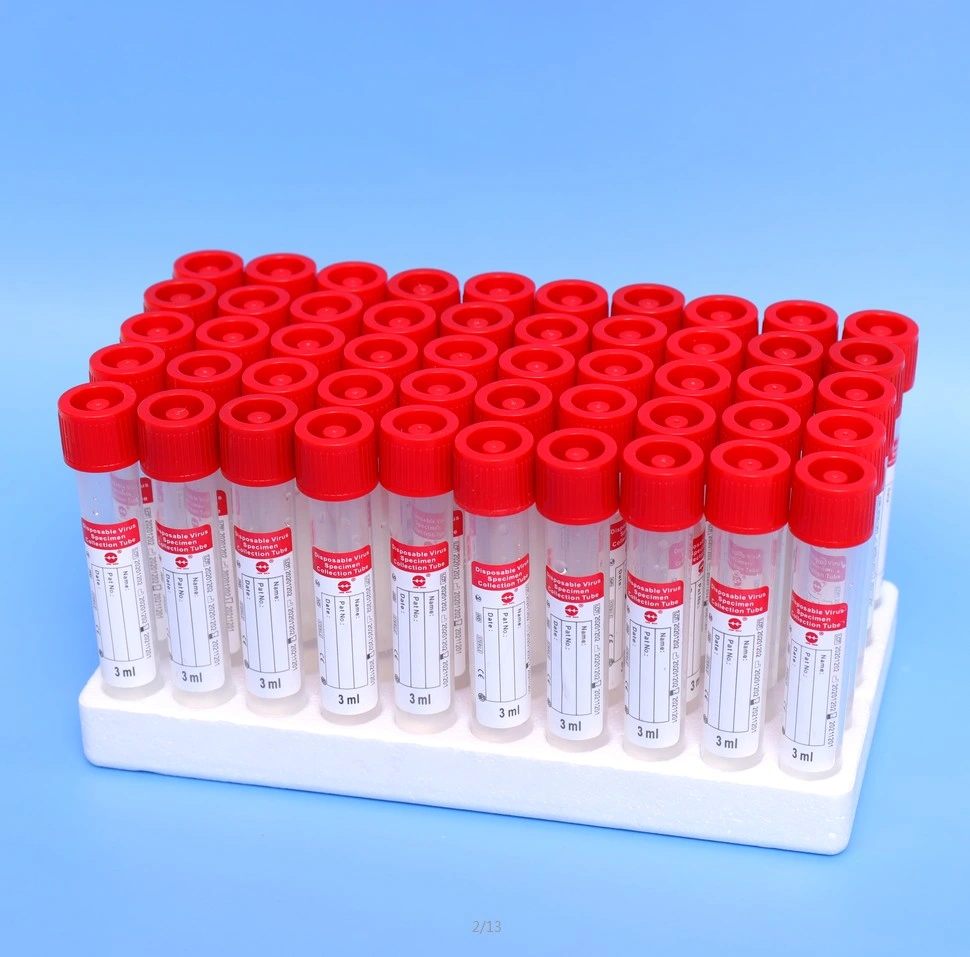 Disposable Sample Collection Tube Viral Transprot Medium Vtm