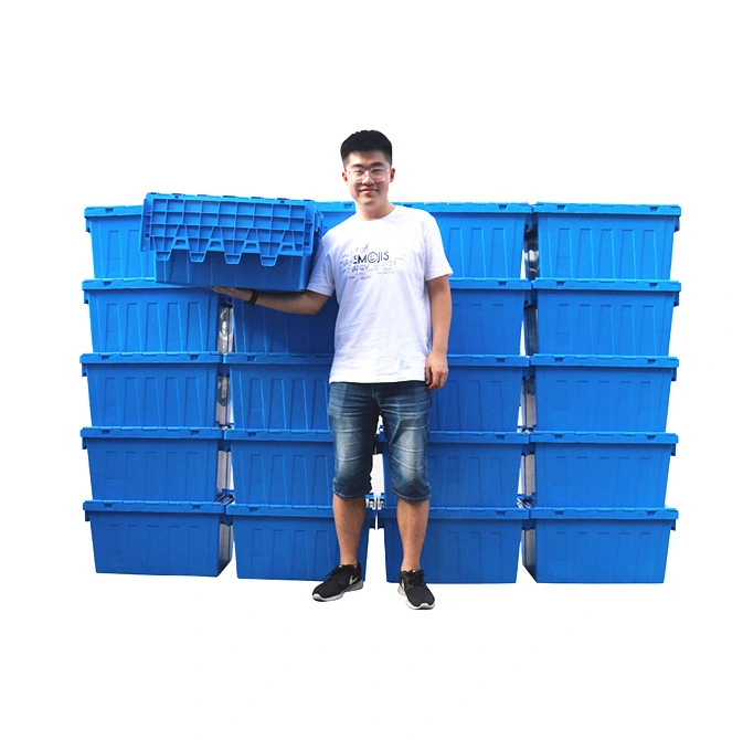 Customized Size and Logo Plastic Logistic Storage Crate