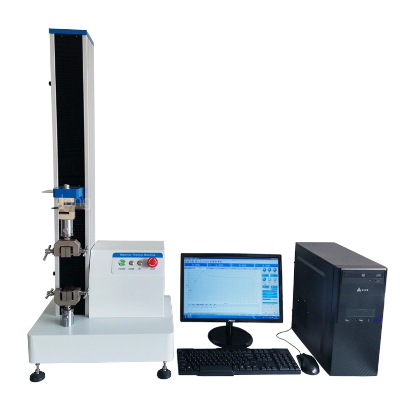 WDW-01 Single Column Laboratory Tensile Test Equipment Computer Control Universal Testing Machine Price