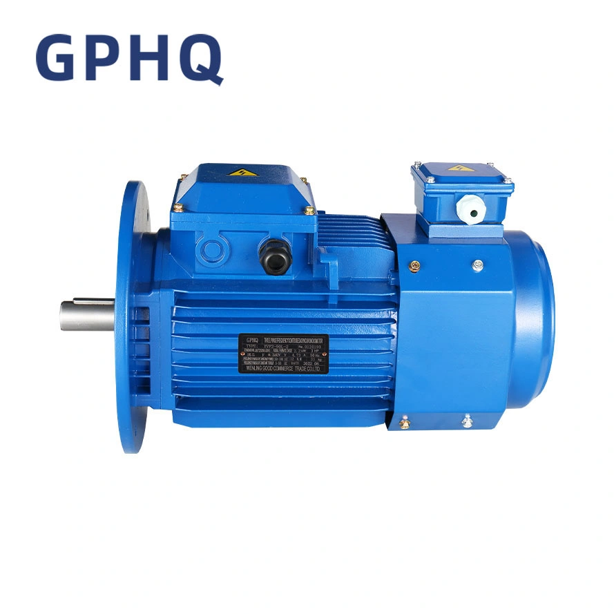 Motor trifásico de alta qualidade da série Yvp Gphq Yvp/Msvp250m-2 55 kw, 2 pólos Motores elétricos/elétricos de indução AC de velocidade ajustável Yvp