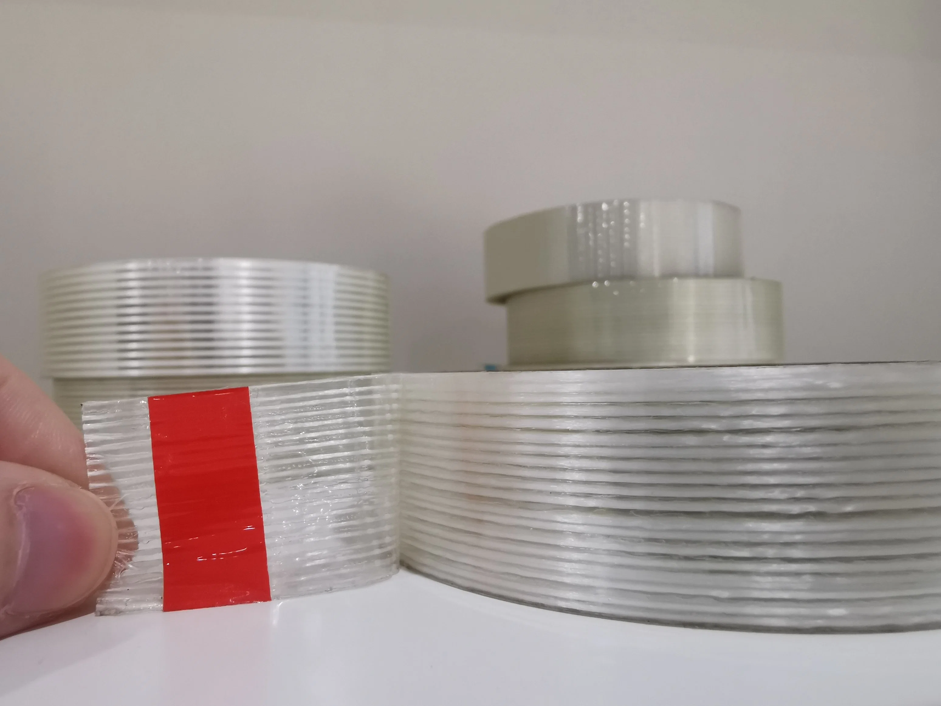 Heavy Duty Strong Packing Wrapping Strapping Fiberglass Tape, Reinforced Cross Weave Filament Tape