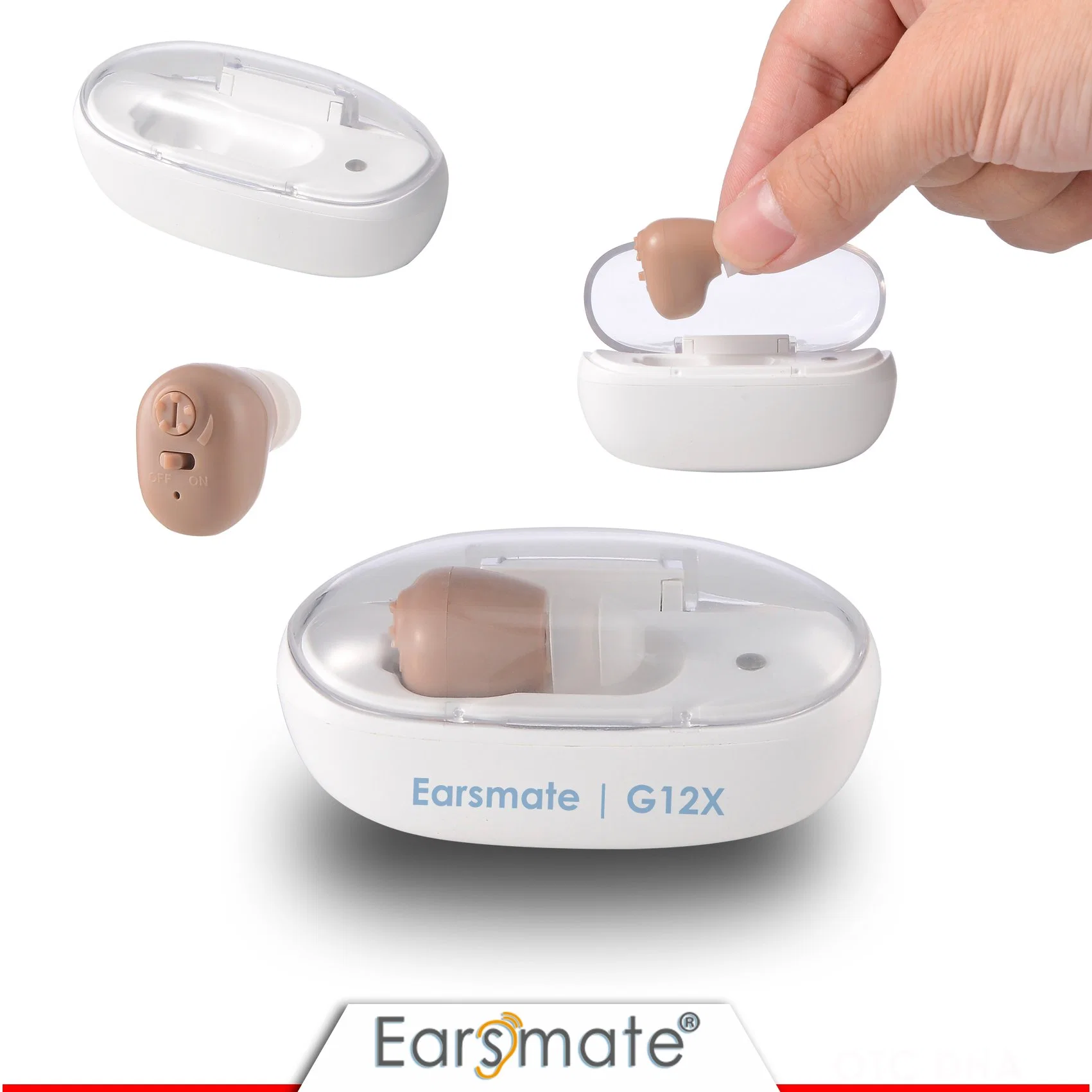 Rechargeable Ear Hearing Aid Price for Seniors and Adults Hearing Loss