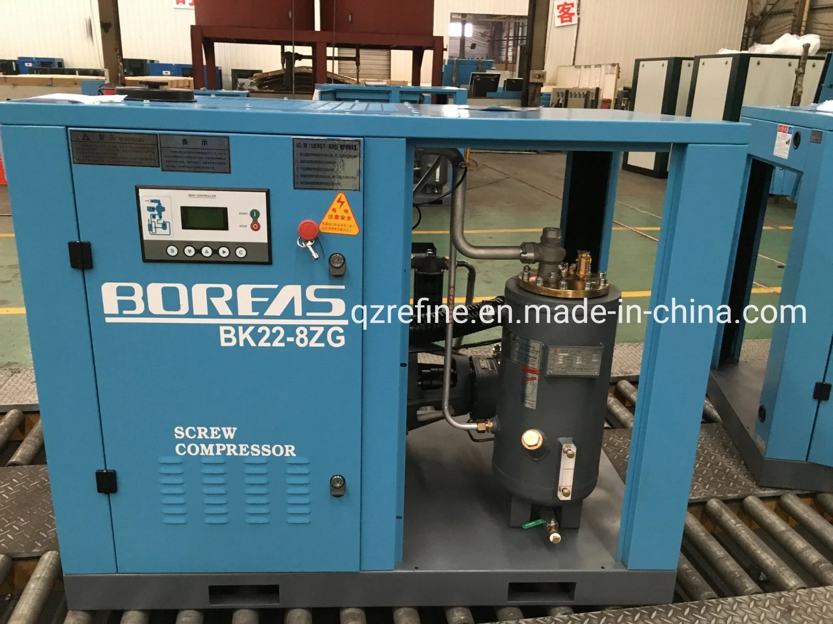 BK22-8G 30HP 126CFM/8bar Compresseur à vis à entraînement direct