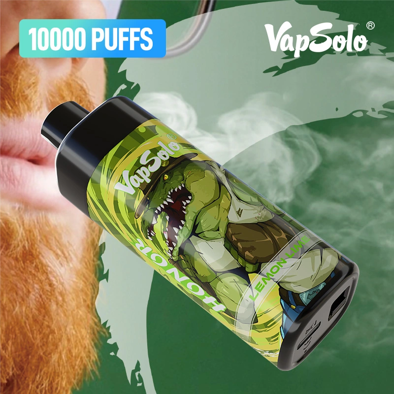 Bobina de malha de honra Vapsolo, recarregável, 650 mAh, para o módulo electrónico de isqueiro Artigos descartáveis Poco Vaper Desecábulos 10000