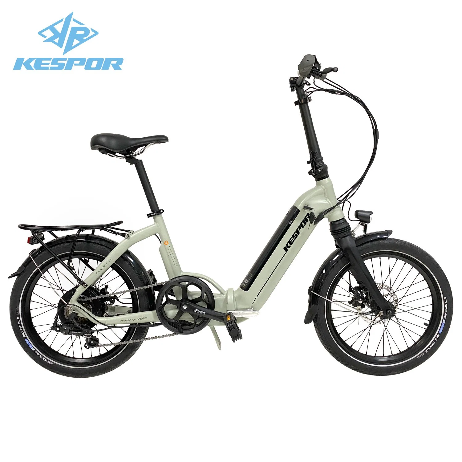 China Wholesale Urban/City 20 Inch Alloy Electric Folding Bike with 250W/500W Motor