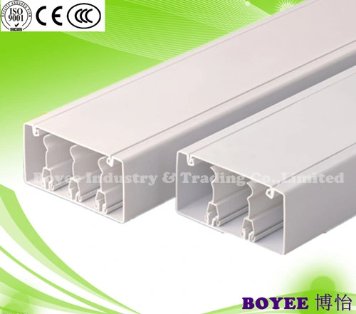 PVC Electrical Wiring Trunking Duct with Two or Three Divider and Separator