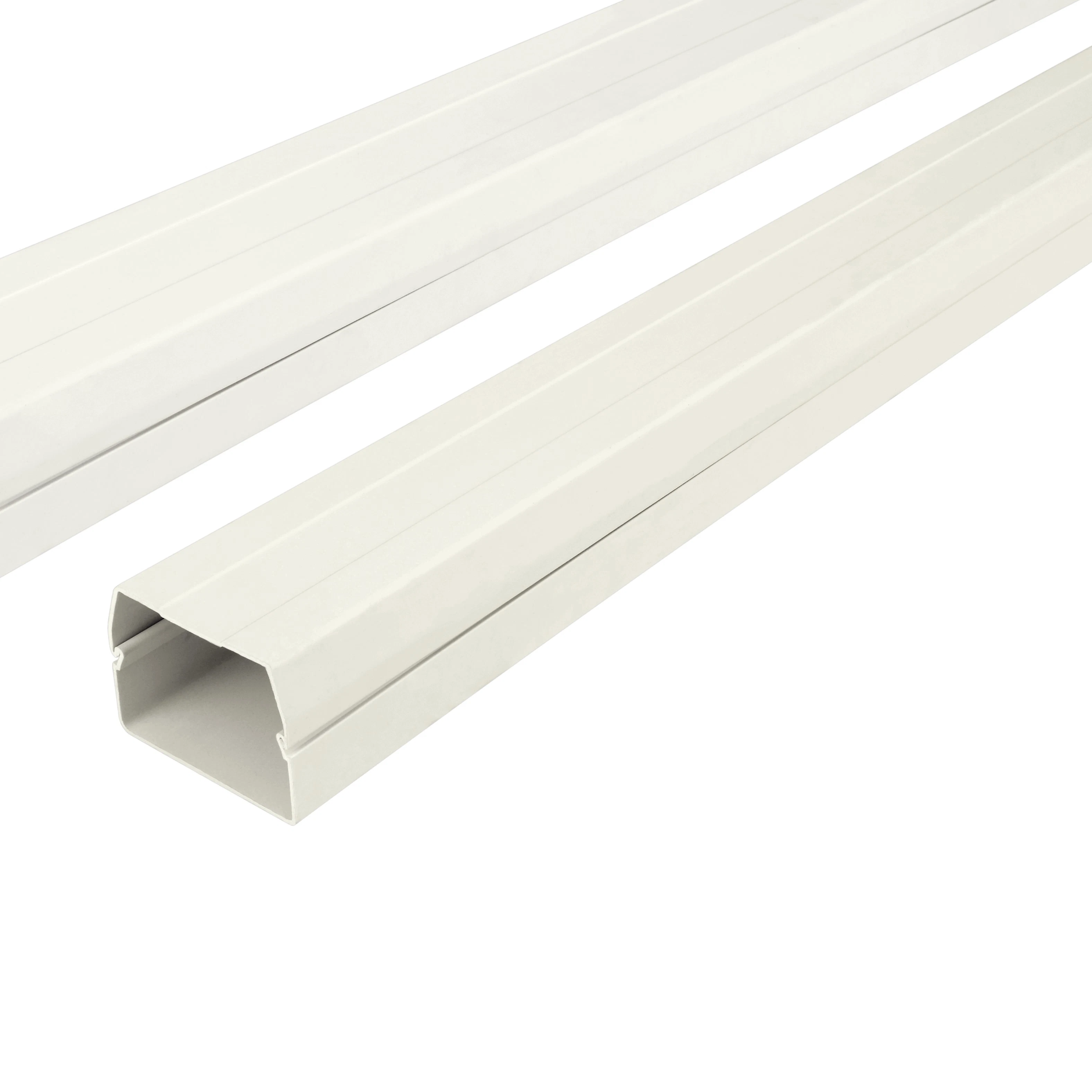 Multi Sizes 25X25 40X40 50X50 150X55 PVC Trunking CE Fire-Proof PVC Trunking/Fance Cable Trunking/Lighting Busbar Trunking System