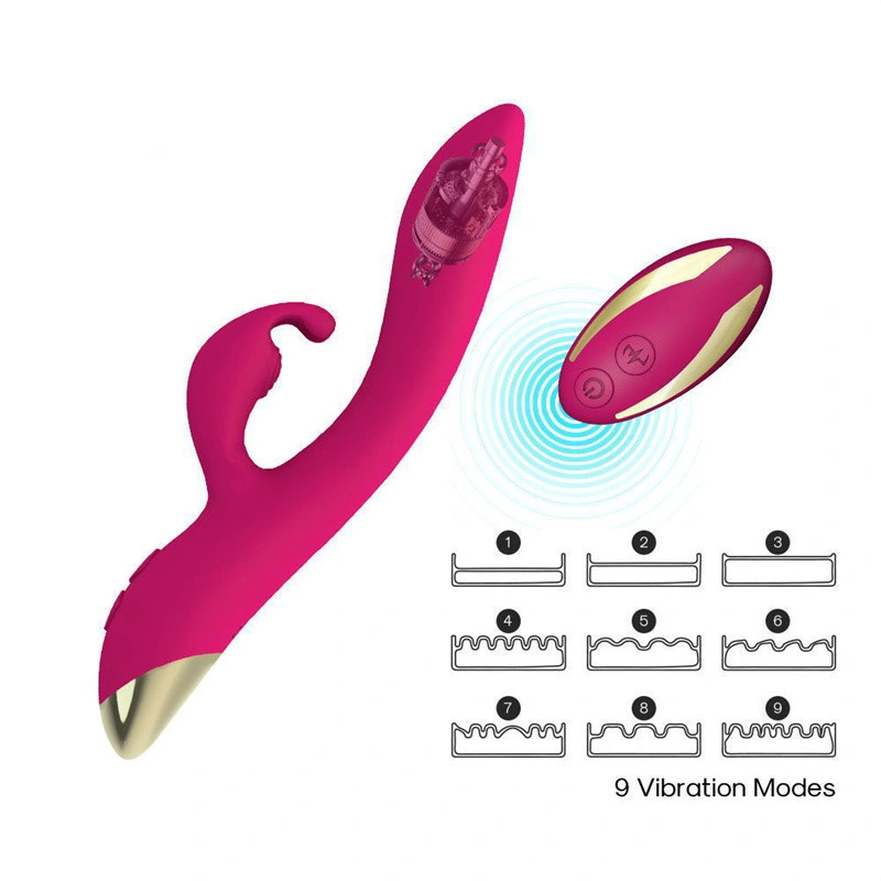 Amazon estilo G Spot Mujeres calientes Pussy Masajeador de silicona consolador barato Conejo Vaginal Vibrador Eléctrico de juguete sexual para mujeres