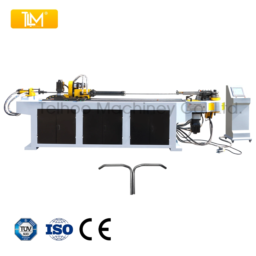 63 CNC Mandrel Automatic Round Rectangular Pipe Bending Machine for Motorcycle Exhaust