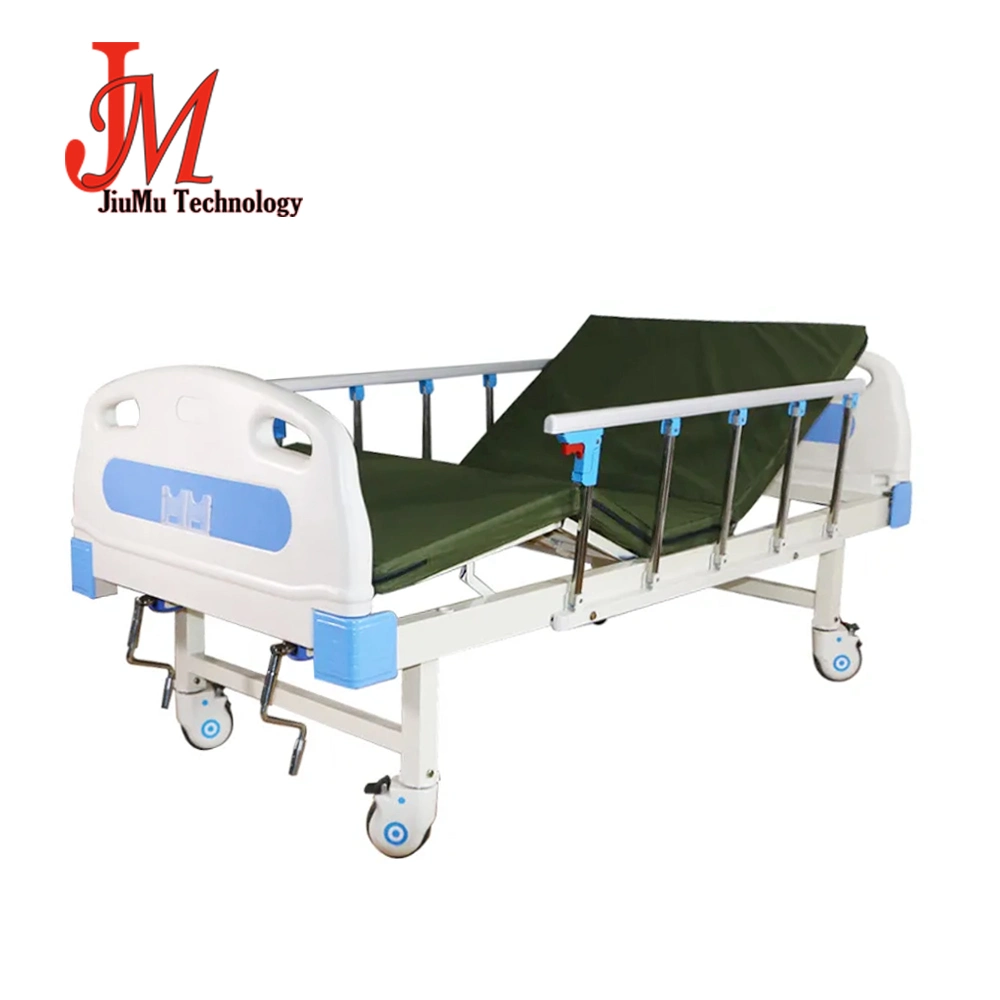 New 2 Crank Medical Bed ABS Hospital Bed Hospital Furniture Nursing