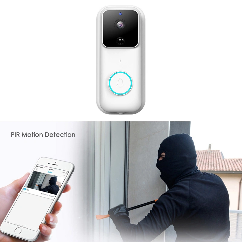 1080P Full HD Wireless Intercom Night Vision Cloud Storage WiFi Security Camera Smart Video Door Chime Doorbell