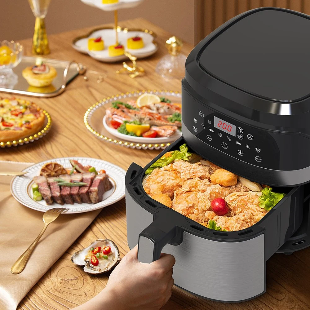 Hot Selling 5.5L Electric Digital Air Fryer Without Oil Fat