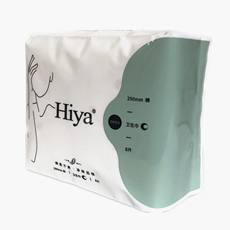 Hiya Brand Sanitary Napkins with Negative Anion for Ladies