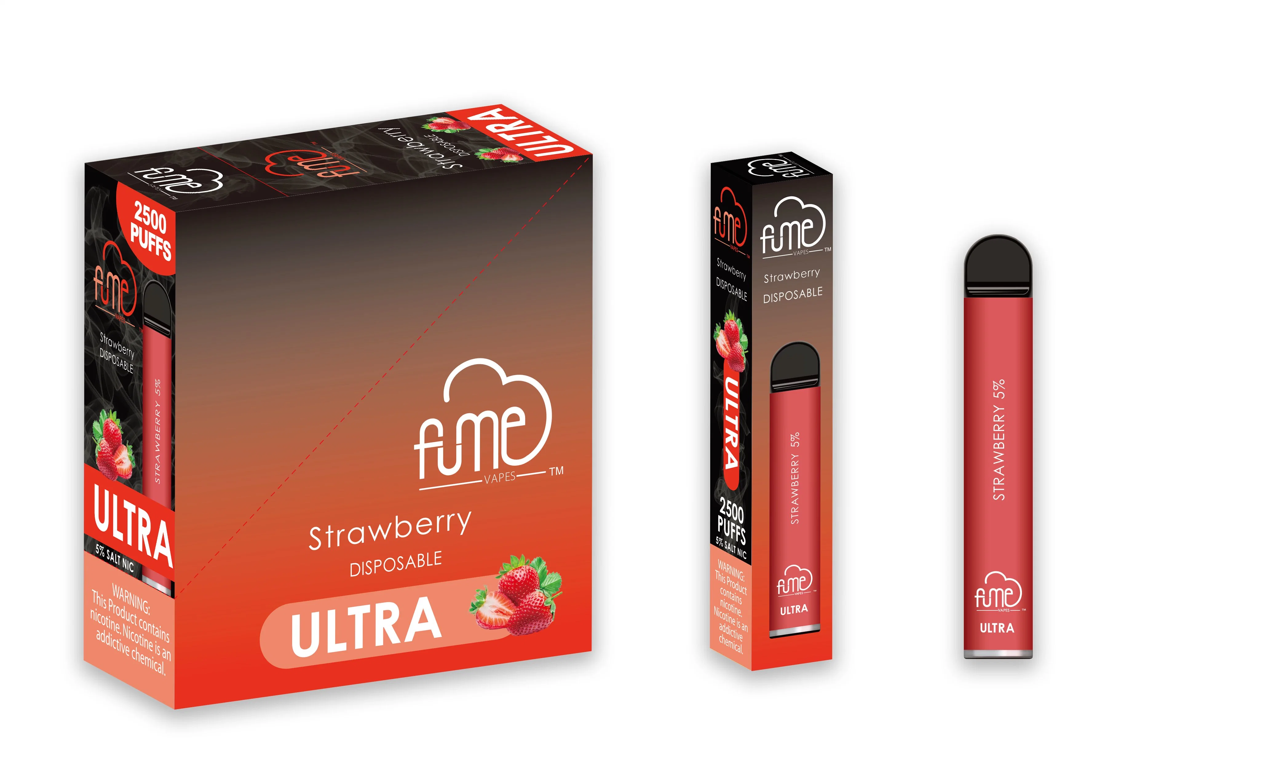 Оптовая торговля приводит к повреждению пера Hookah Ultra 2500 Puffs Электронные сигареты 5% Нико Vape сетка катушки Elf Pod одноразовые