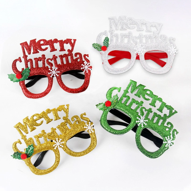 Eyeglasses Christmas Adult Children Party Decoration Snowman Tree Bow Eyeglasses Frames