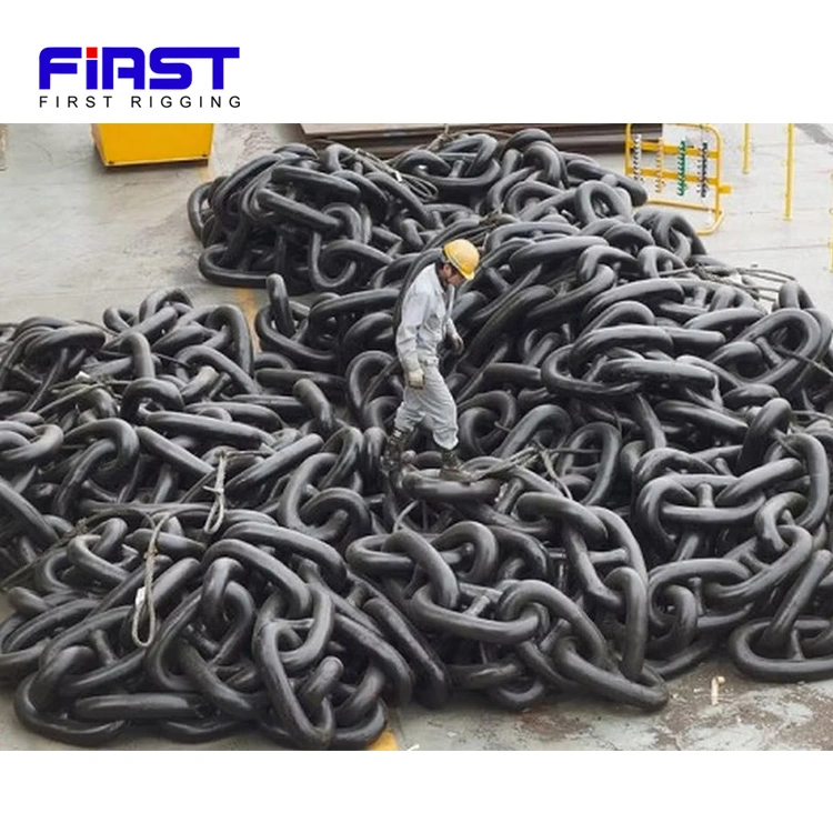 U2 Welded Marine Anchor Chain Mooring Chain with ABS Certificate