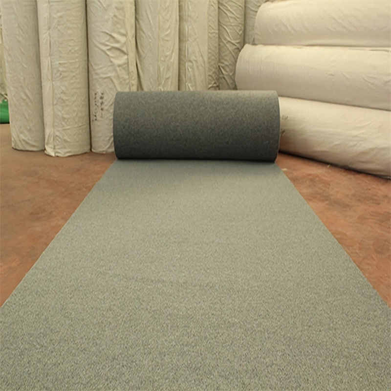 UAE Popular Heavy Latex Backing with Plastic Film Exhibition Carpet