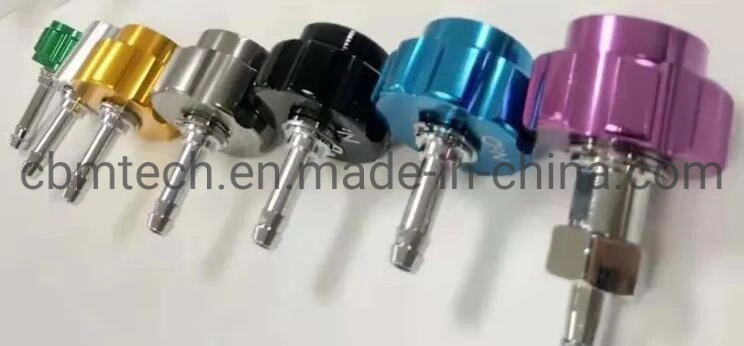 Medical Diss O2/Air/VAC. /N2o/N2/CO2 Gas Adapters, Hose Barb Outlets