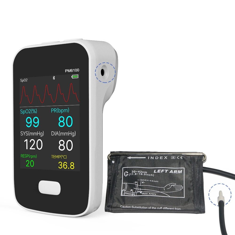 Berry Pm6100 Portable Human, Multi-Parameter Patient Monitor