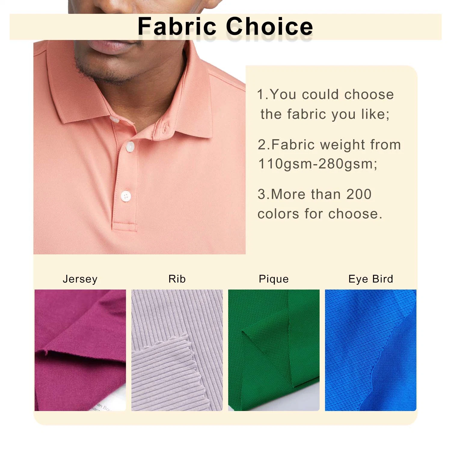 Chemise polo en polyester séchage rapide en gros brodée unie à manches courtes pour l'été, décontractée, sportive, pour le golf, pour hommes.