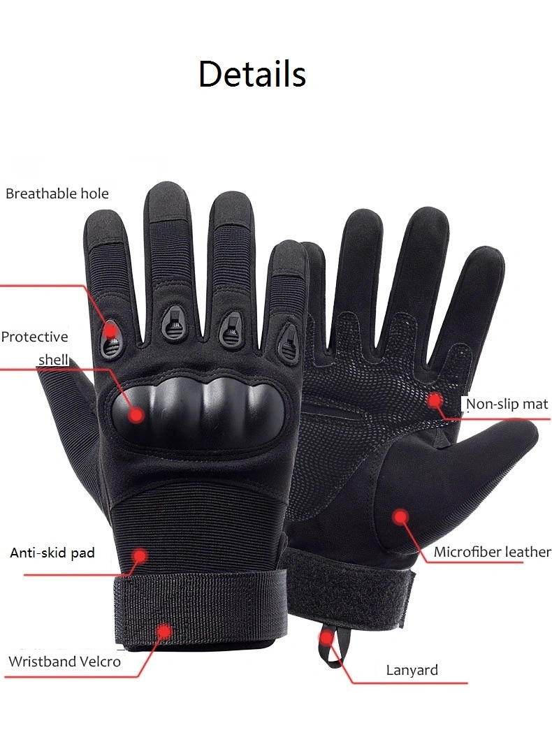 Gants de protection de l'Armée de haute qualité Full Finger Gants tactique militaire de chasse