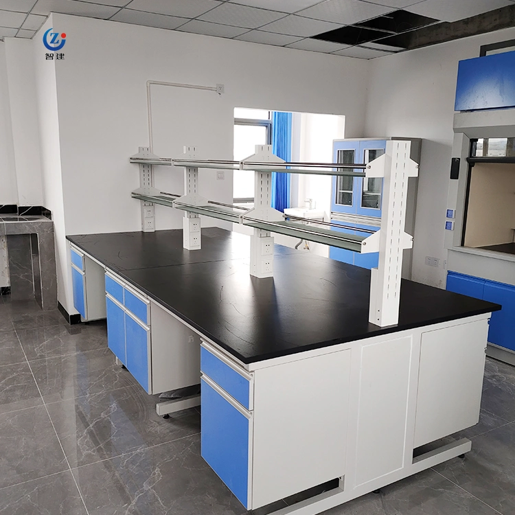 Lab Furniture Counters Hospital HIV Lab Room Island Bench