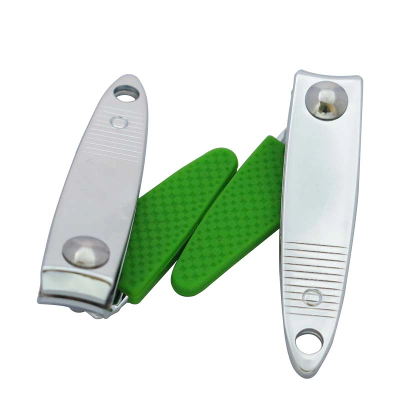 Belo Pega em borracha de silicone para cuidar do bebê Definir Nail Clippers (602R-2)