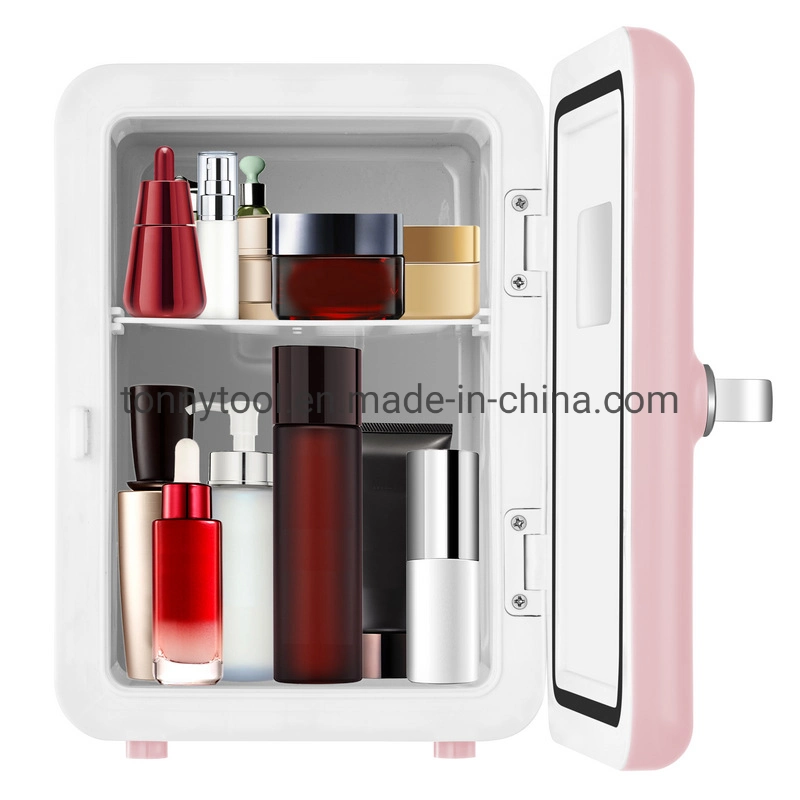 AC / DC Автохолодильник Portable Hotel Beauty Makeup 4L Мини холодильник Пользовательский