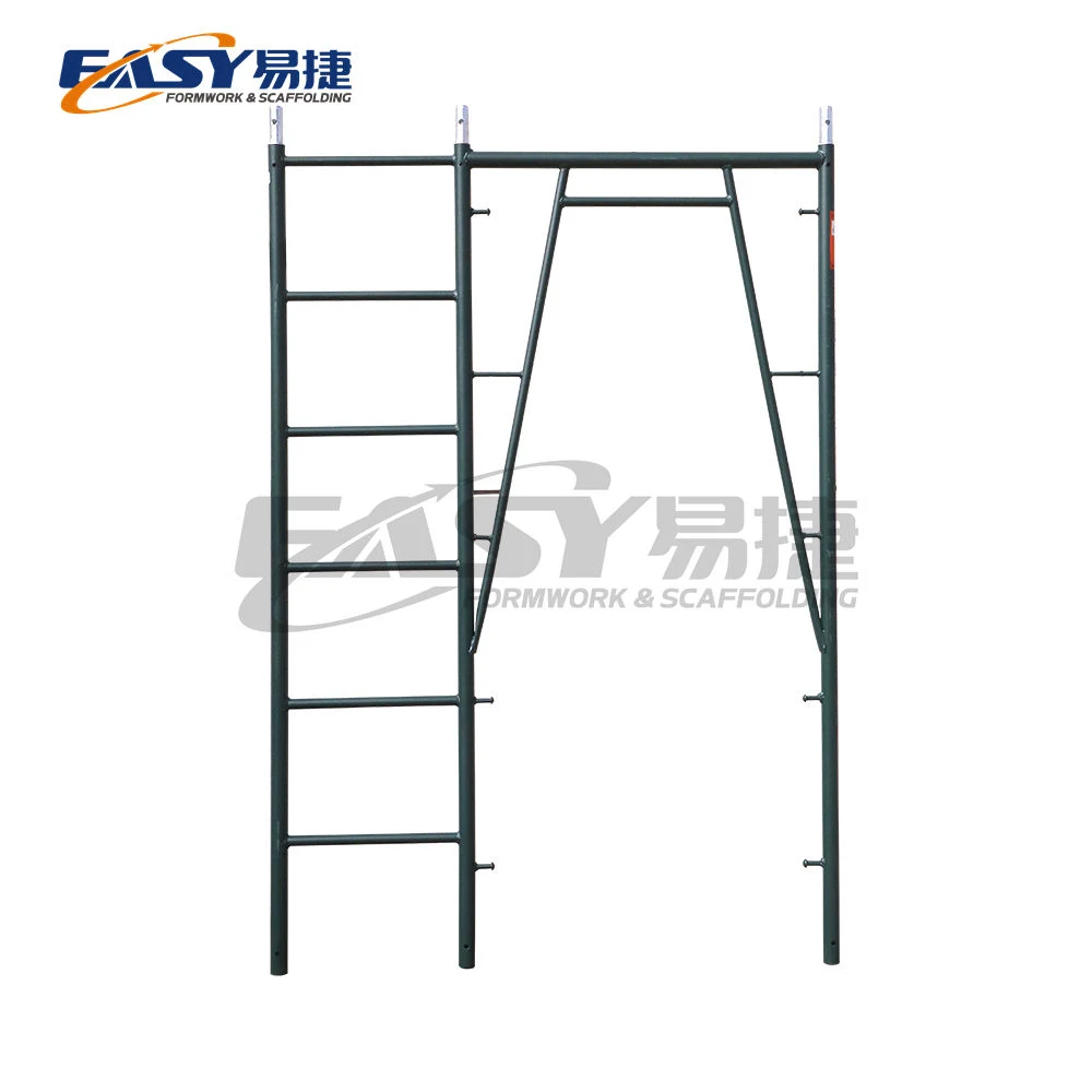 Eays 5% off Scaffolding Construction American HDG Painted Powder Coated Mason Walk Thru Narrow Ladder Snap Folding a Steel Heavy Duty H Frame Scaffolding