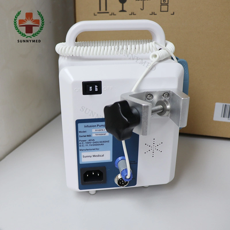 Sy-G076-1 Medical Portable Electronic Injection Infusion Pump with Cheap Price