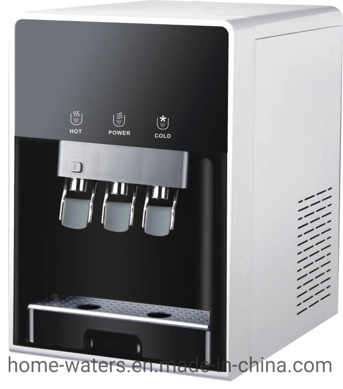 Compressor Cooling Household 4 Stages Table Hot and Cold Water Dispenser with 4 Stages Filters