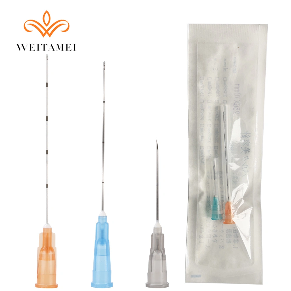 in Stock 18g 50mm Micro Cannula for Skin Care Injection