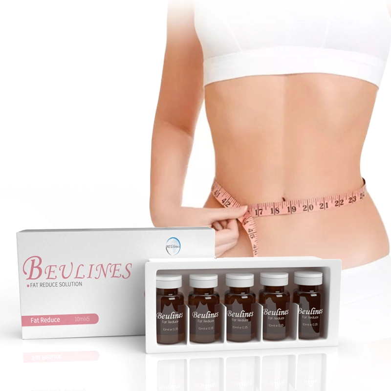 Méso liquide rouge ligne v Perte de poids Poids Lypolsis L Carnitine Fat Loss Llipotropic Fat la dissolution d'injection de sérum