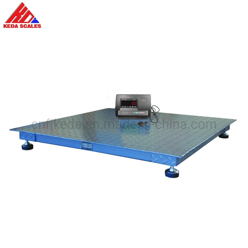 Multifunctional Painted Steel Floor Scale for Standard Industrial Applications